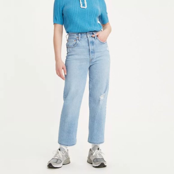 Levi's Denim - Levi's ribcage straight ankle jeans